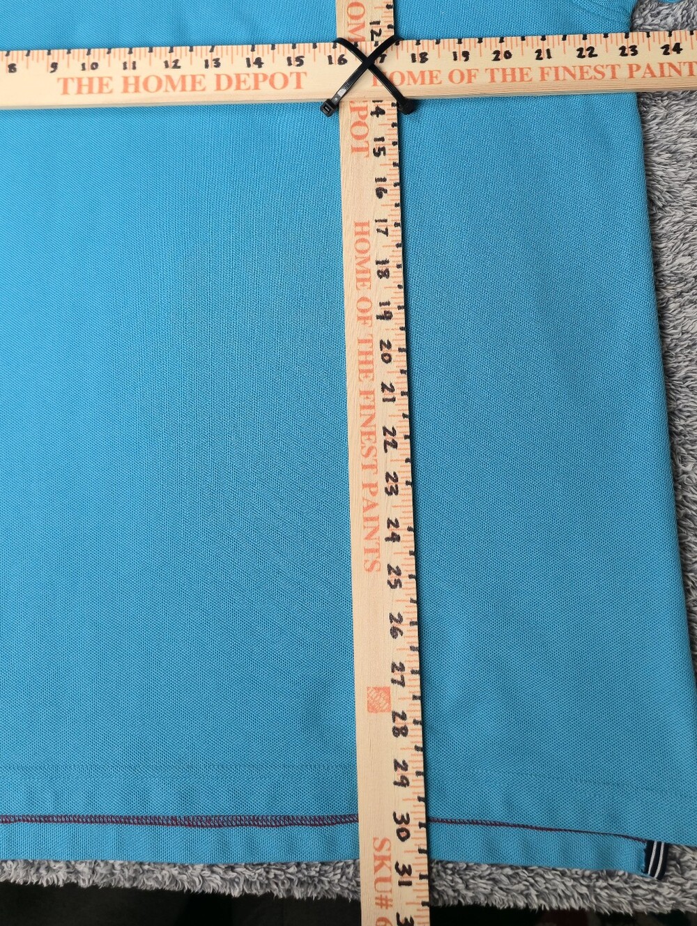 Nautica Mens XXL Aqua Blue Performance Deck Polo Shirt Contrast Trim Classic Fit - Picture 8 of 9